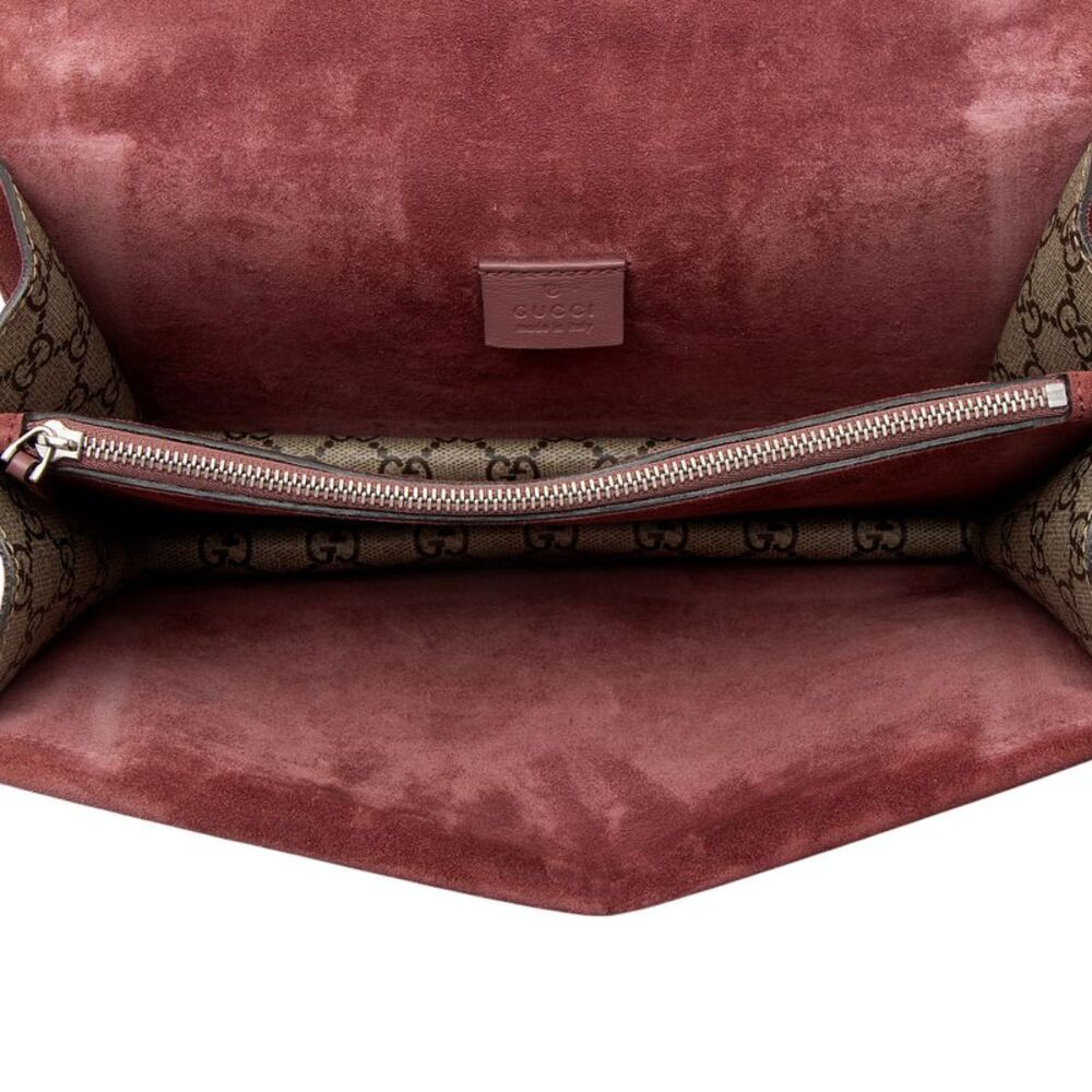 Gucci GG Supreme Blooms Dionysus Medium Shoulder Bag - Picture 7 of 13